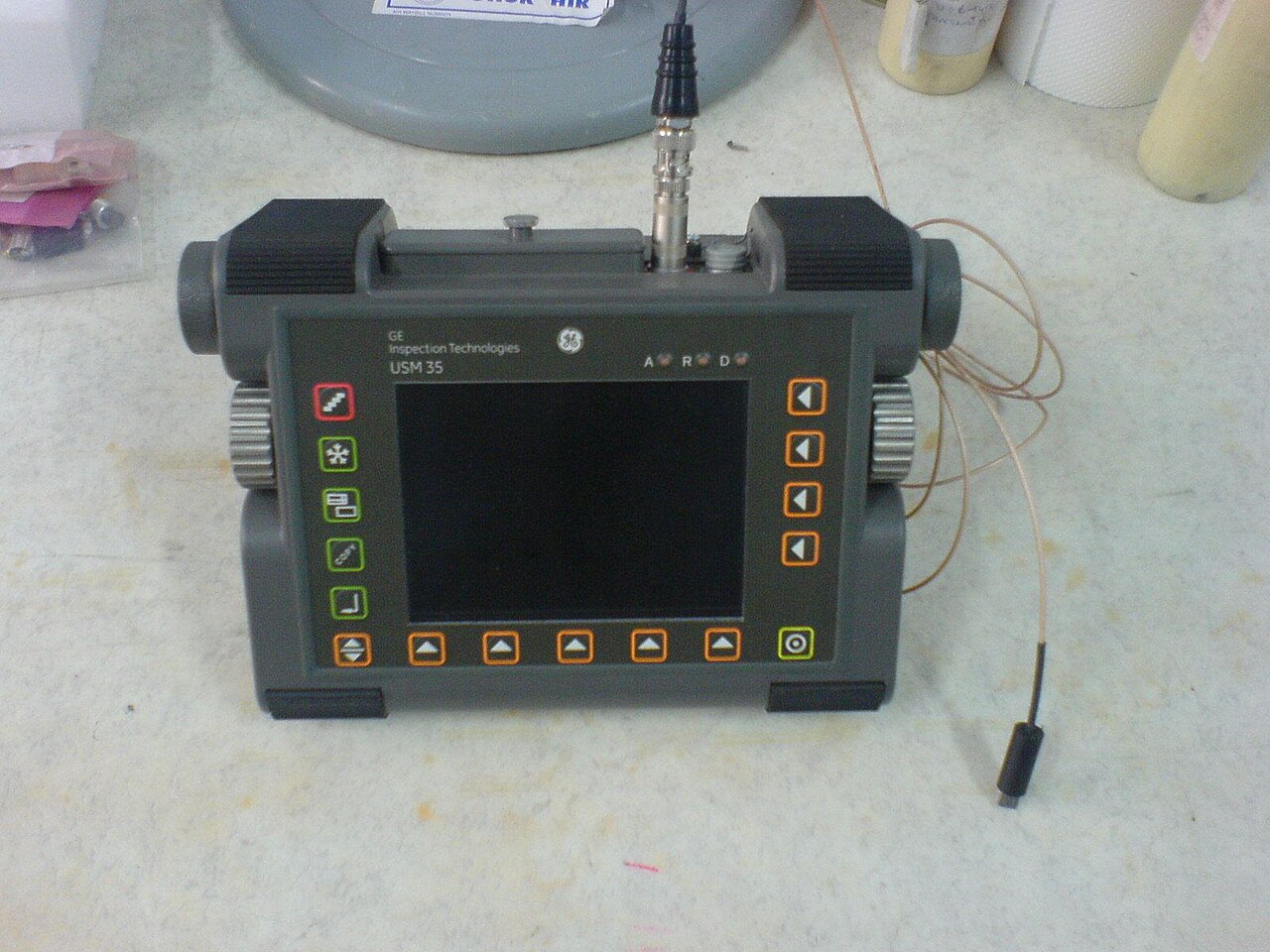 Remote field electromagnetic tube testing